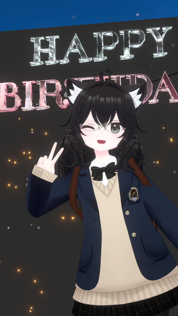 おはけい！ らすくちゃんがレベルアップしました！！ 誕生日