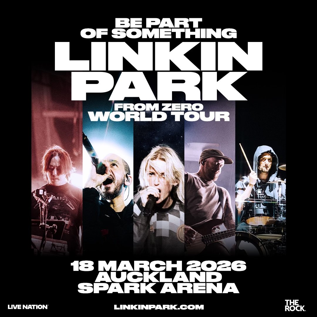 linkinpark's tweet image. We’re excited to return to New Zealand and bring the From Zero World Tour to Auckland on March 18, 2026.

LPU members will have first access to tickets starting Monday, December 8.

Tickets available to the general public on Friday, December 12.

Whether you’re traveling from…