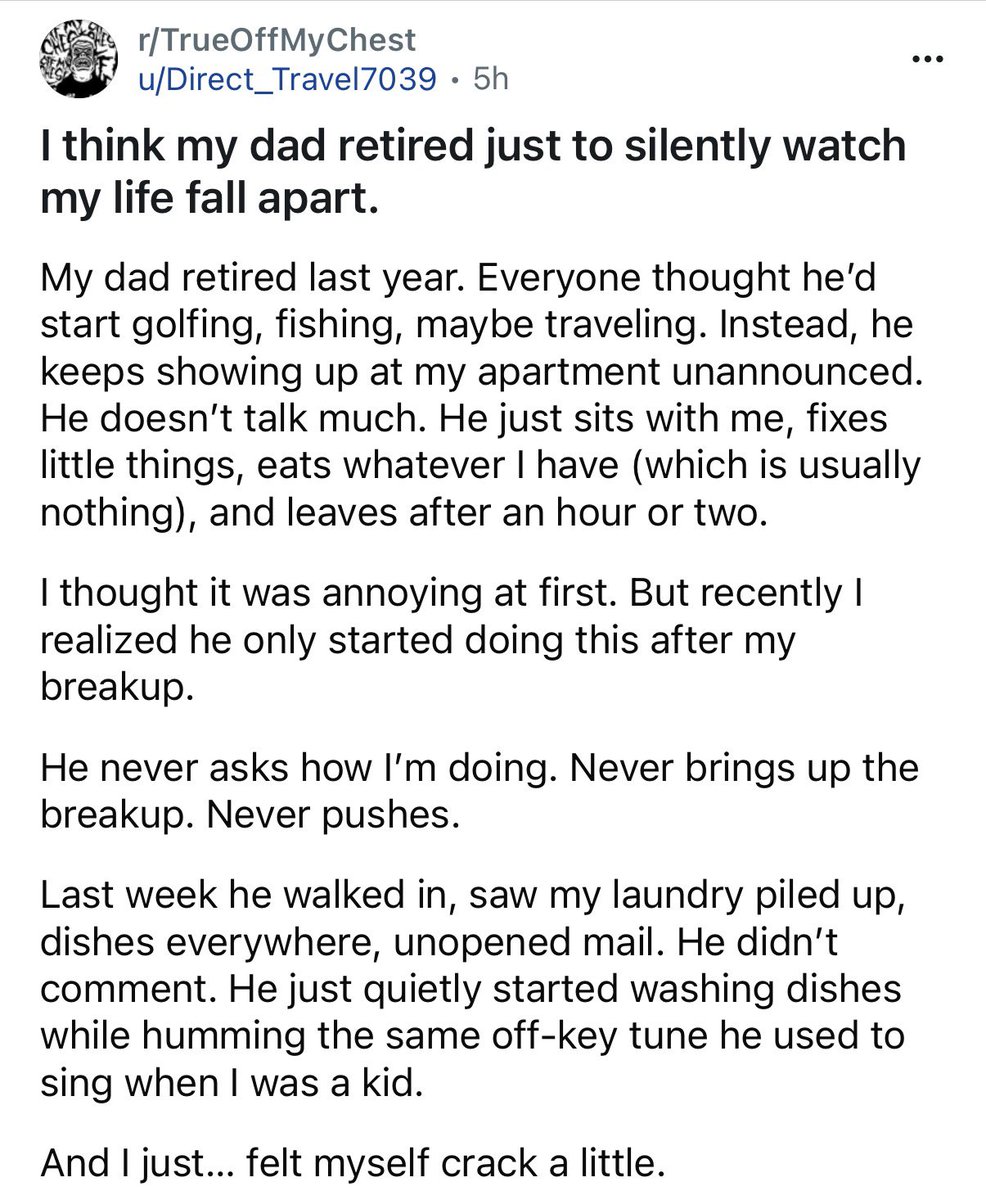 Kind of old school but good dad they dont make anymore