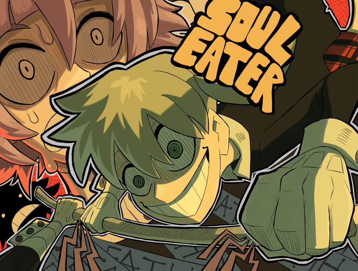 Thinking of remaking some of my old soul eater art