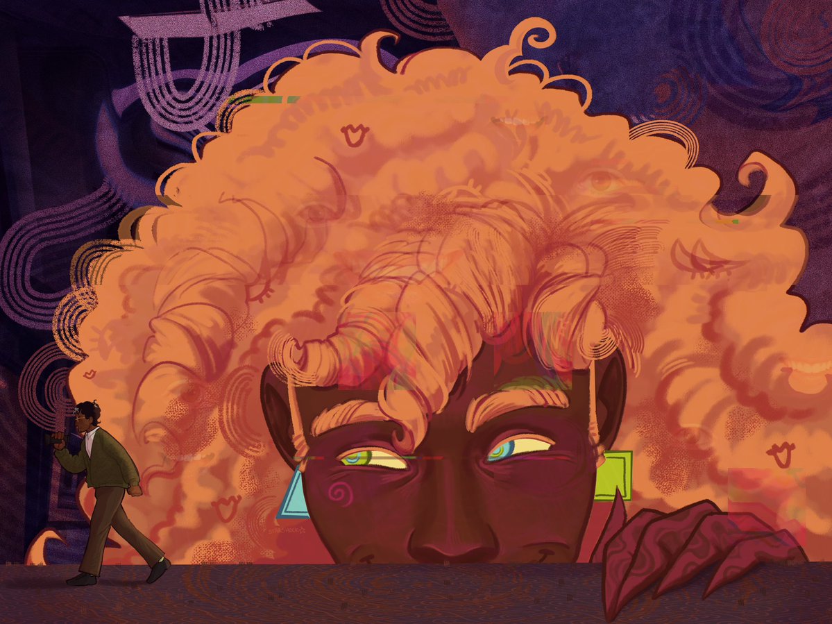 Why doesn’t the big Michael just eat the little Jon #tma #art