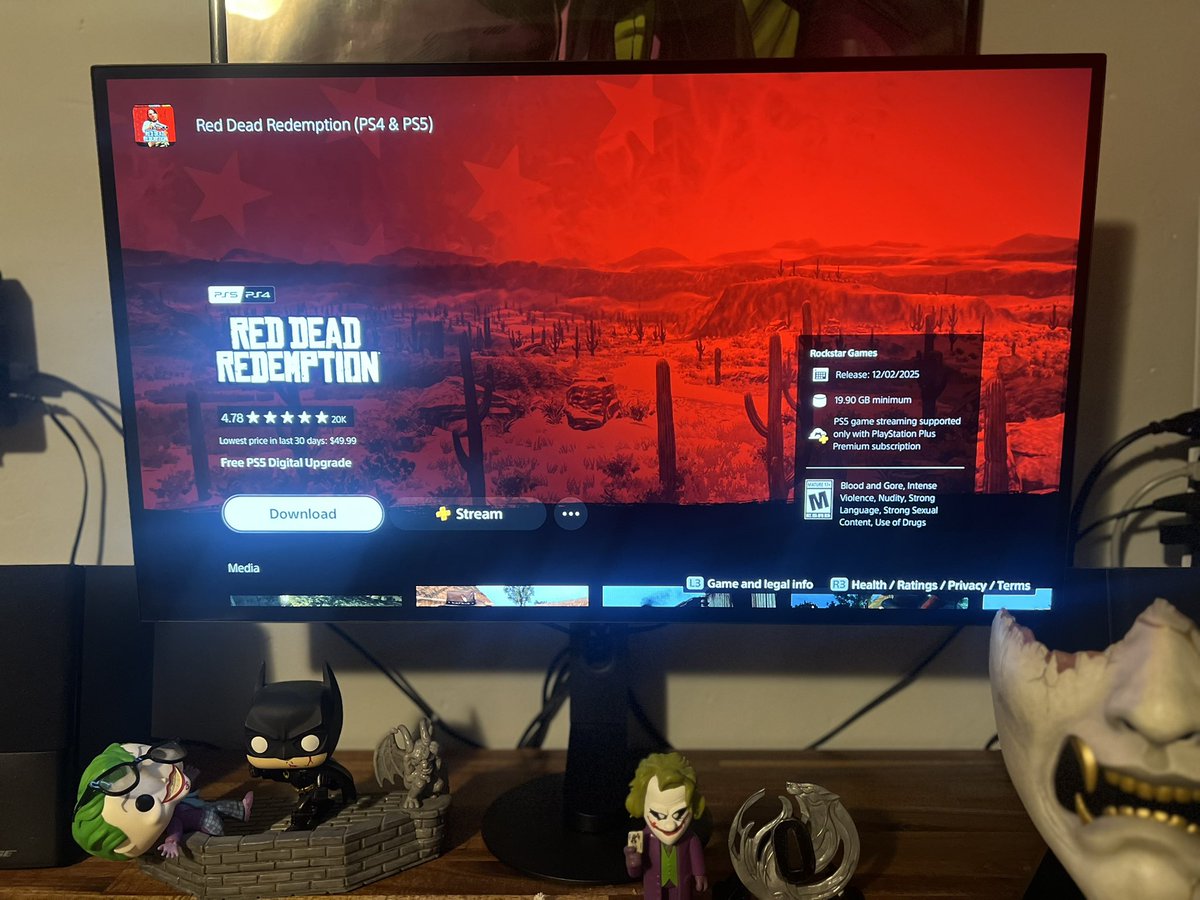 Dufancysventura's tweet image. Got my free #RedDeadRedemption #PS5  upgrade. You love to see it. 🫵😎🔥🔥🔥🔥🔥🔥🔥🔥