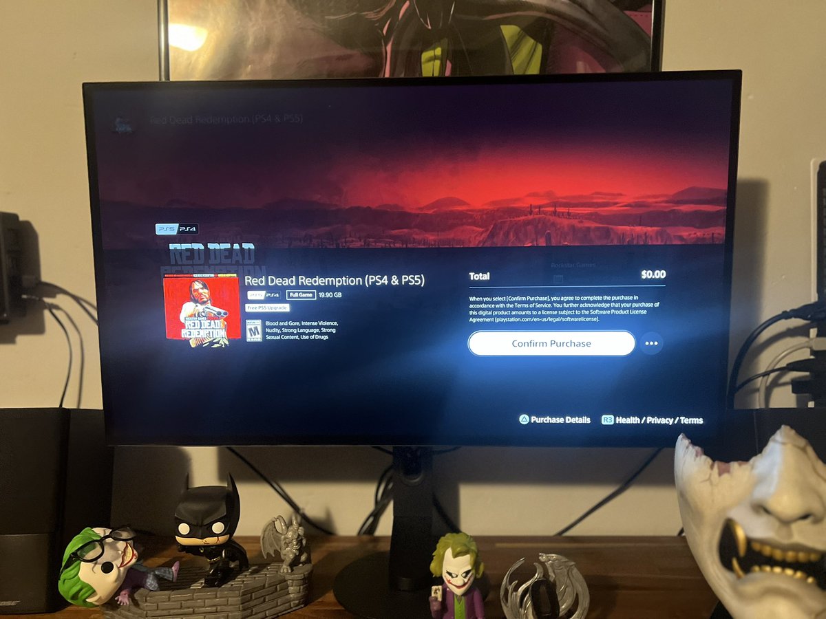 Dufancysventura's tweet image. Got my free #RedDeadRedemption #PS5  upgrade. You love to see it. 🫵😎🔥🔥🔥🔥🔥🔥🔥🔥