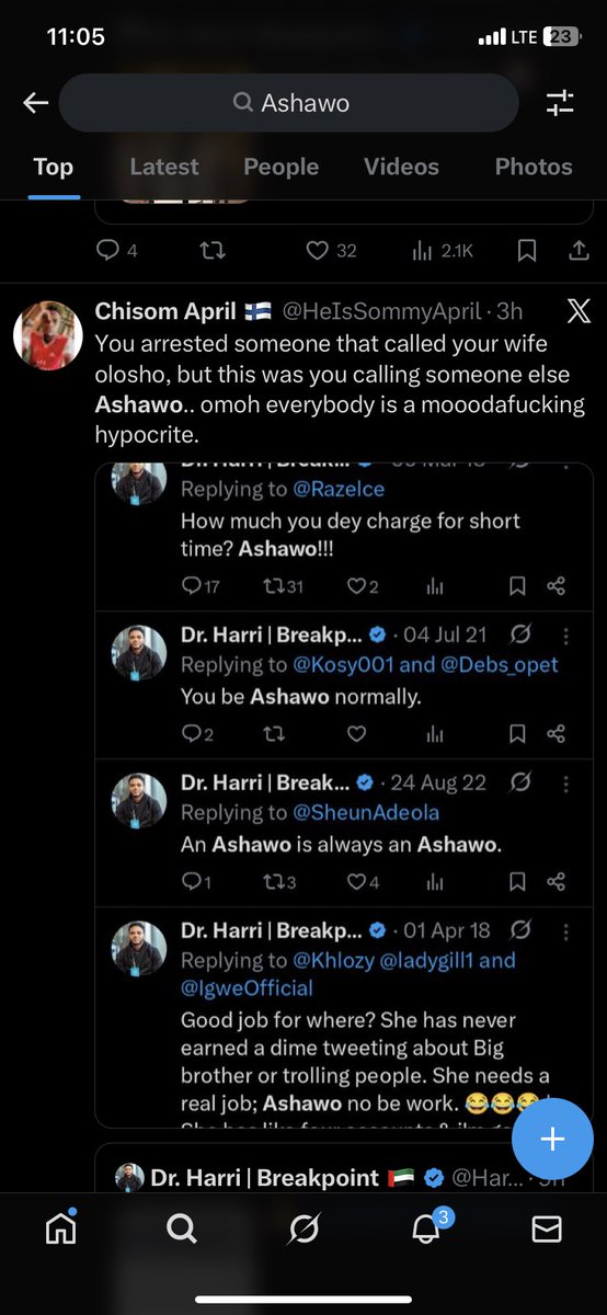 Sarah907Aproko's tweet photo. #Aproko Gist
X Banger boys are at it again.
X user Dr. Harri posted a picture of his wife, celebrating her birthday, that’s how @HynexBrown quoted it unprovoked with “You don marry Olosho”.
The husband didn’t take it easy and got him arrested and charged to court.
Right now, The banger people association is not taking it easy, seeing how they digged deep into Dr. Harris old post, confirming that he has also done posts like this too. Wahala pro max