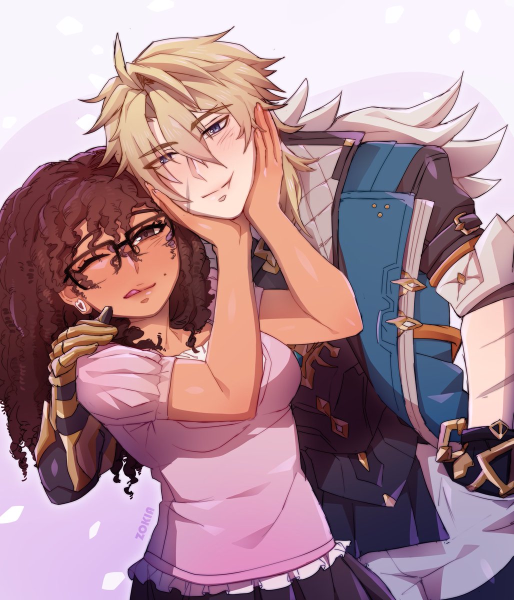 "don't let his strong muscles fool you...he's just a big softie~!"

🍰⚔️ ; © zokiax