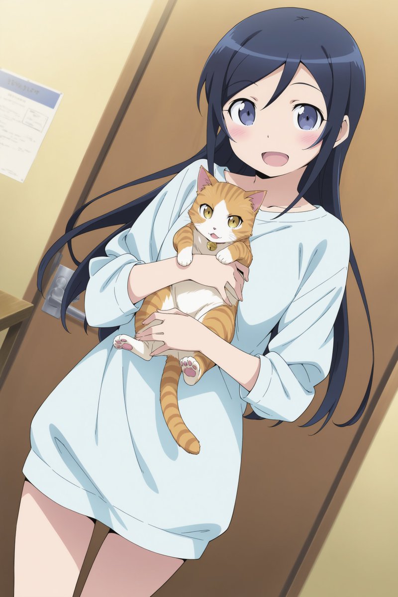 猫あやせ #AIイラスト #新垣あやせ #俺の妹がこんなに可愛いわけがない https://t.co/ndgwY0Izez