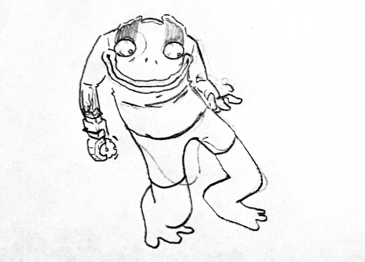 Babywok29's tweet photo. I’m back in the Shuckverse #smilingfriends #Mrfrog #shuckybanger https://t.co/fPZNQkBfi4