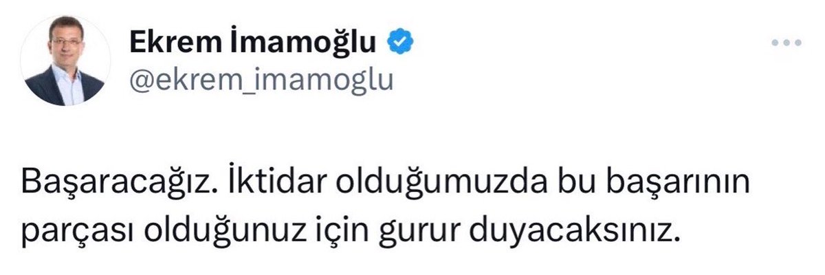İyi geceler Ekrem başkanın yol arkadaşları.