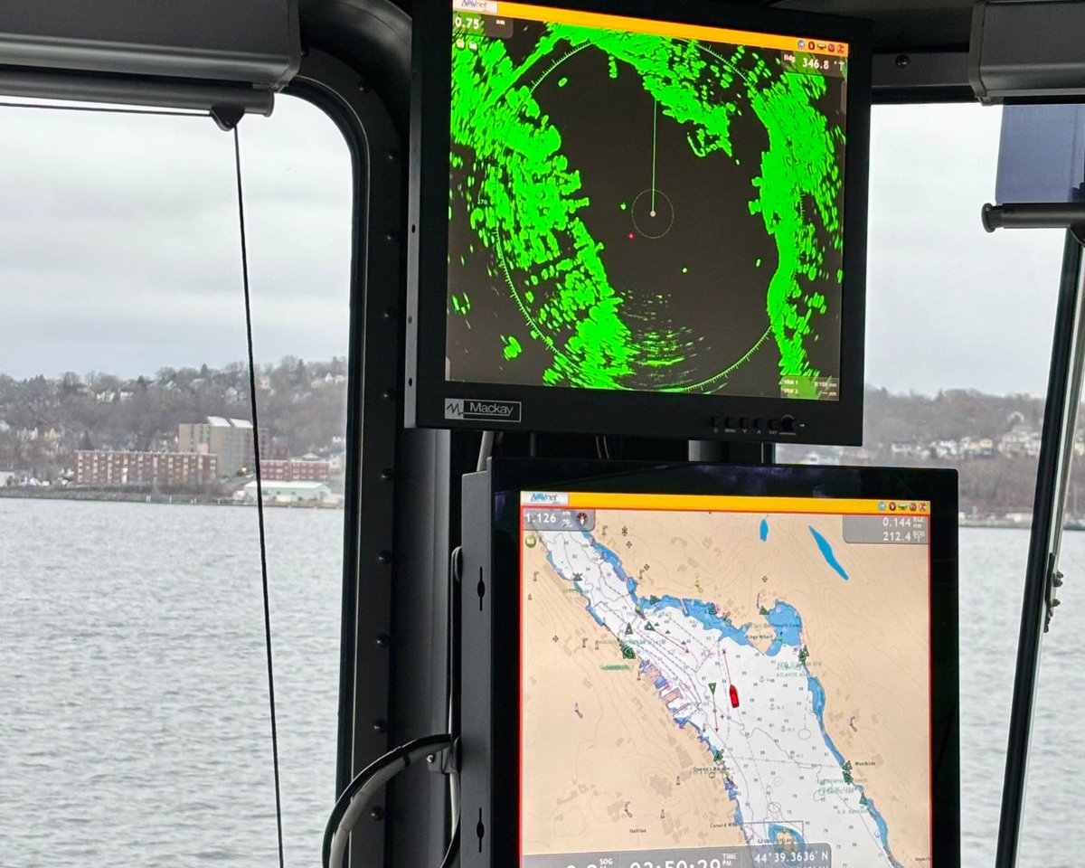 Today I got to take a ride in the ferry wheelhouse on my way home to Dartmouth!

The oldest saltwater ferry in North America, it's "the best office view in Halifax," Captain Stuart said. And it sure beats sitting in bridge traffic. Thank you!