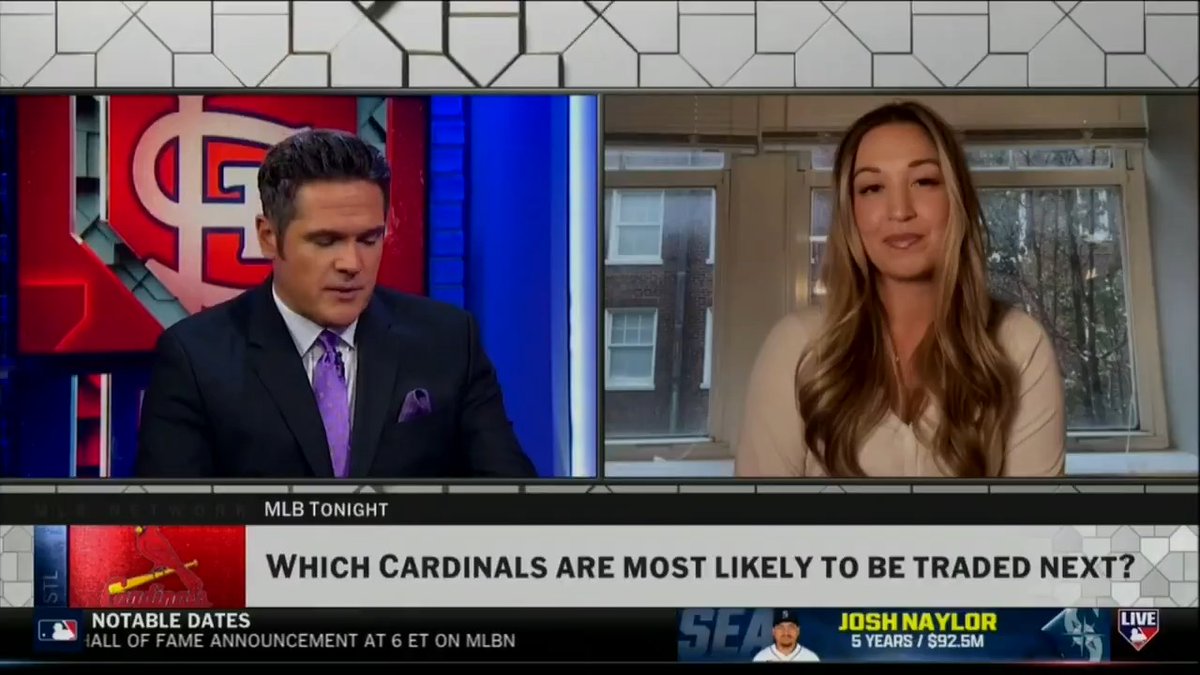 "Moving Nolan Arenado remains the organization's top priority."
@katiejwoo joins #MLBTonight to discuss the Cardinals' plans after trading away Sonny Gray.