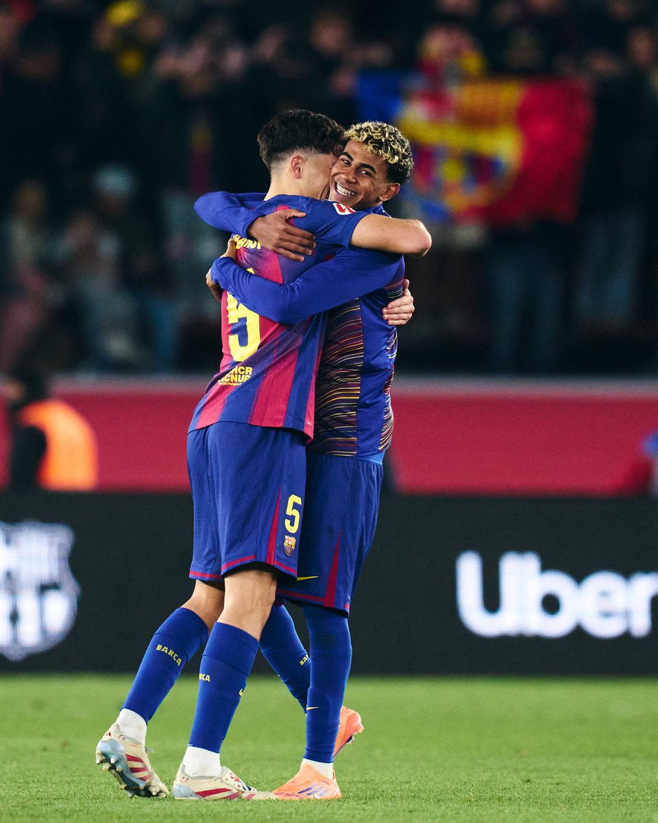 angrygavi's tweet image. Cuba &amp;amp; Lamine 💙❤️