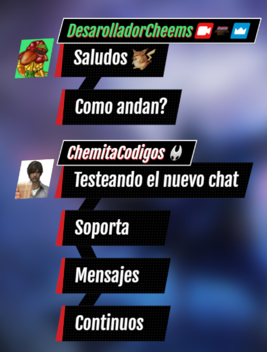 CsCheems's tweet photo. Ya disponible en mi sitio web, un chat overlay que "simula" la conversación de Persona 5 Royal (Lo seguire trabajando porque hay muchos detalles que acomodar pero es funcional) 

PD: Solo para usuarios de Streamerbot

https://t.co/a8GDa9ObU1 https://t.co/Sz8pxzNsdM