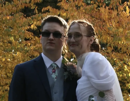 RealTheoWold's tweet photo. Michael Carter (25) and Jennifer Lower (24) were driving home from their wedding when they were killed by an illegal alien from India behind the wheel of a truck-- who was released into the country by Joe Biden and given a CDL by Gavin Newsom's California.

A newlywed couple had their lives stolen because of the immigration policies supported by the entire Democratic Party.

Tell me more about how mass deportations are "inhumane."