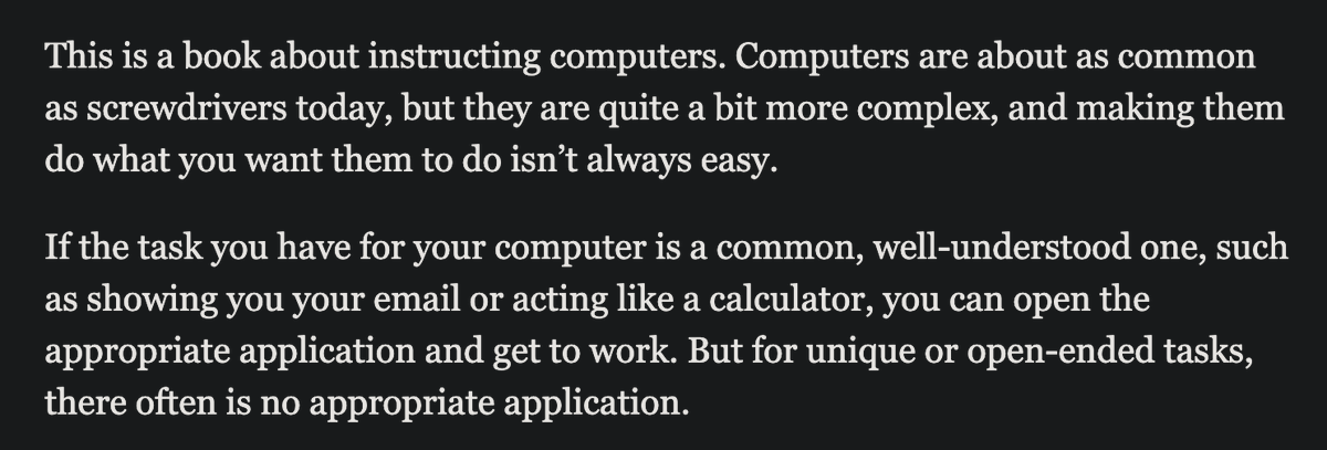 MrAssisted's tweet photo. revisiting eloquent javascript, a relic from a different age https://t.co/lFw7el7o73