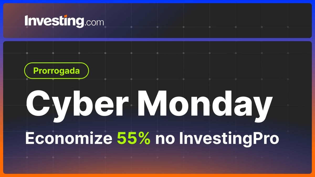 InvestingBrasil's tweet photo. 🤖 CYBER MONDAY PRORROGADA: ATÉ 55% OFF NO INVESTINGPRO
Você pode ter perdido o maior desconto do ano, mas ainda dá para aproveitar condições especiais!
Não fique para trás!
https://t.co/ASjgeC4RuH
#investingpro #cybermonday #blackfriday #blacknovember #investimento #acoes #bolsadevalores #ia