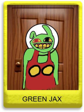 this is my digital circus character "Green Jax" DO NOT STEAL!!! #tadcfriend