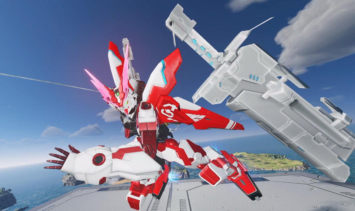 ガンダムアストレイ　レッドドラゴンを改修
＃PSO2NGS #キャストはいいぞ
＃メンテの日なのでssを貼る