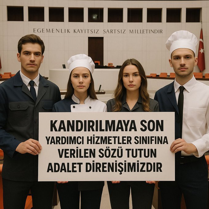 <a href="/Tuncay_Cengiz_/">Tuncay CENGİZ</a> Emniyet Genel Müdürlüğündeki Yardımcı hizmetler Görevde yükselme sınavı istiyor #YardımcıHizmetlerSınıfı  #EmniyetGörmezdenGelinemez