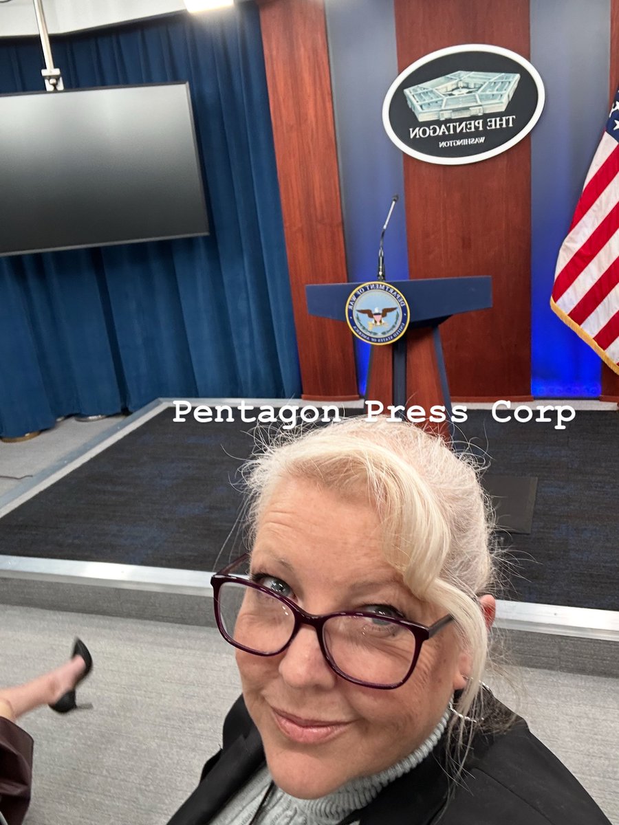 What a great day walking into the Pentagon and being briefed as the new DoW Press Corps. 
Thank you <a href="/PressSecDOW/">Kingsley Wilson</a> and <a href="/JoelValdezDOW/">Deputy Press Sec Joel Valdez</a> <a href="/gatewaypundit/">The Gateway Pundit</a>