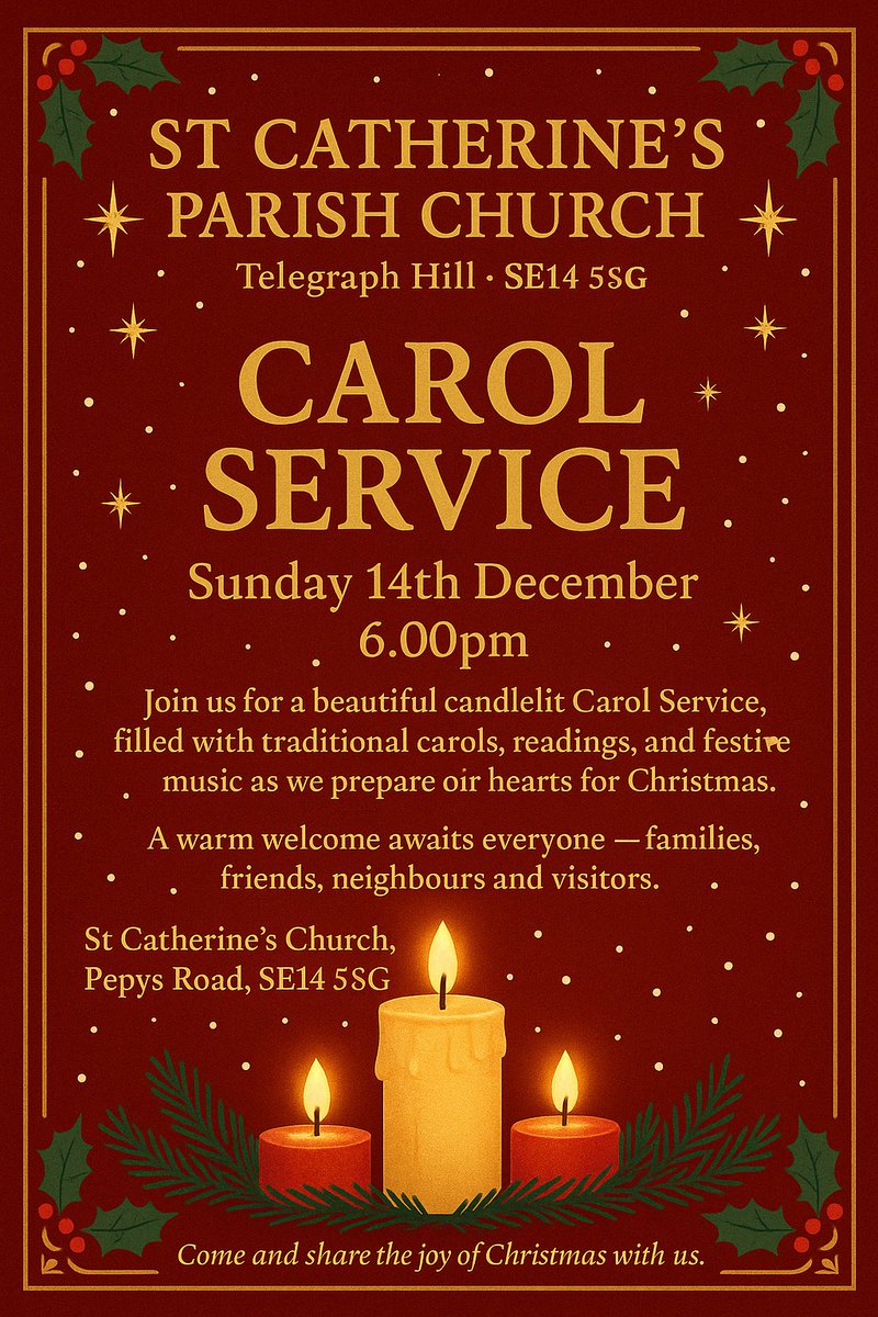 St Catherine Hatcham tweet media