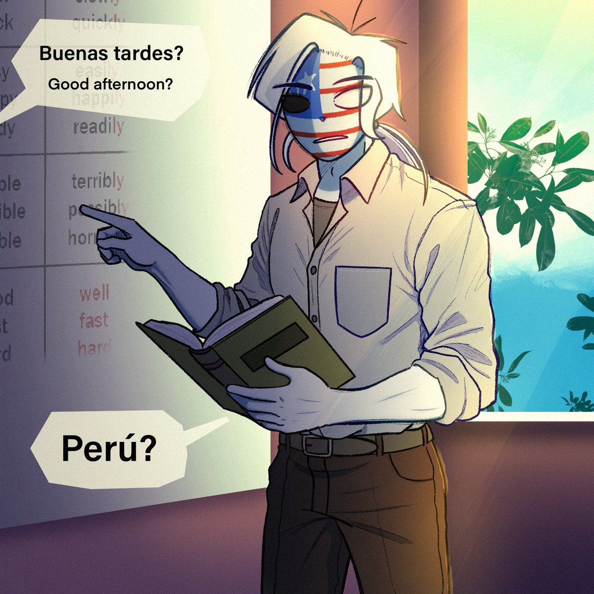 sel__xdd's tweet photo. 2. Clases privadas // Private classes ๐
#usperweek #usperweek2025 #CountryHumans #countryhumansusa #countryhumansperu #usper #perusa #countryhumansamerica #countryhumansusper https://t.co/rPwp8Bgko5