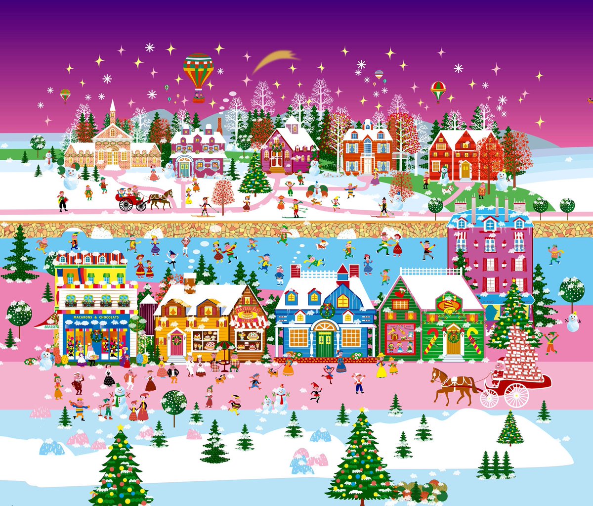 ok_ma2's tweet photo. メリークリスマス<Hope you have a merry Xmas!>2022年制作
https://t.co/dR9d3B29RE
#Koji_Matsuoka #松岡コージ
#Christmas_is_coming_soon #Merry_Christmas #Happy_Christmas #illustrator #folkart #NaiveArt #folkartist #イラストレーター https://t.co/aJ2YSwqRqn