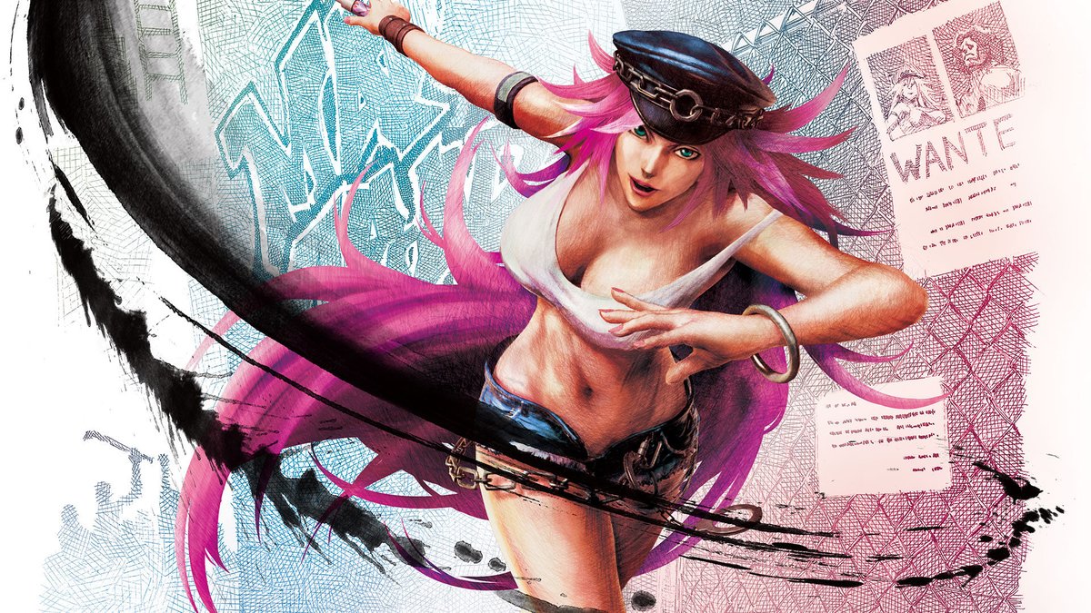 the fighting game girl of the day is
  poison ♡ street fighter