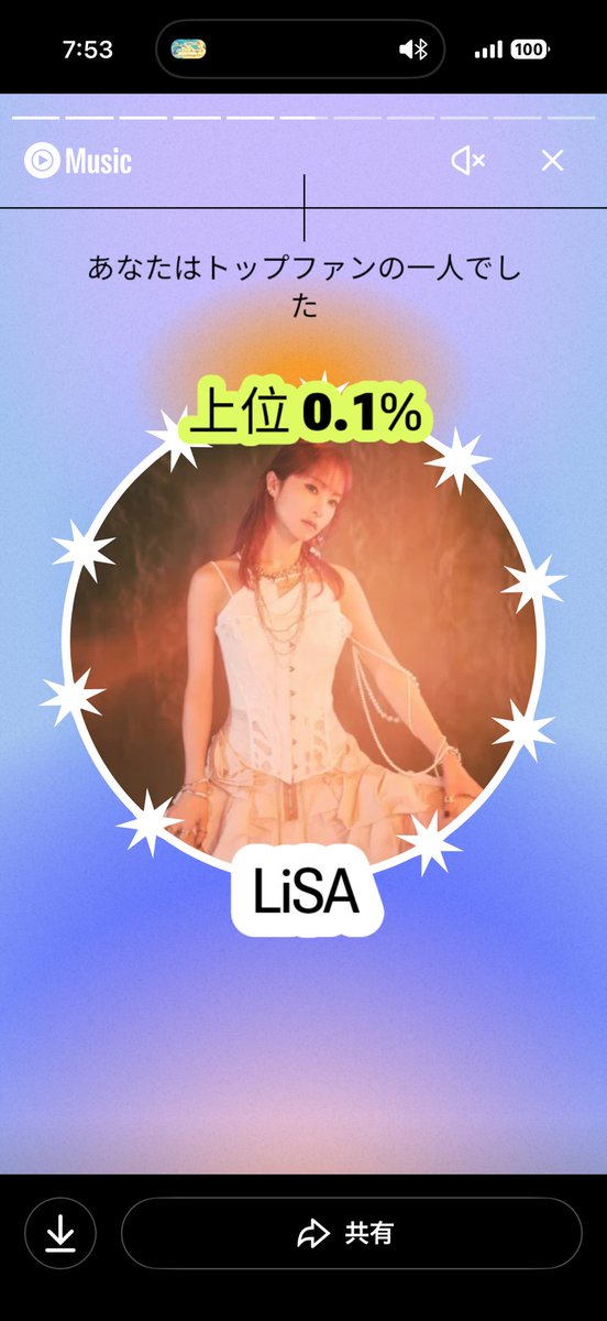 LiSA15926524's tweet photo. よく聞いてると思ったけど130日くらい聞いてない日もあるんやなぁ https://t.co/a5wVUzPvXU