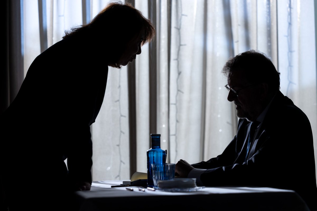 Presentación del nuevo libro del expresidente del Gobierno, Mariano Rajoy, titulado 'El arte de gobernar' en el hotel <a href="/ACMalagaPalacio/">ACHotelMálagaPalacio</a>  <a href="/marianorajoy/">Mariano Rajoy Brey</a> 📷 Daniel Pérez