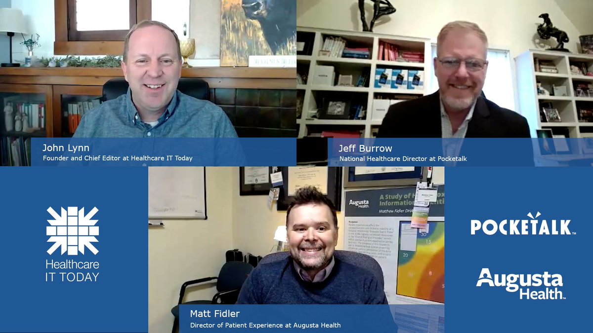 ehrandhit's tweet image. Secure Language Translation Device by Pocketalk Enables Better Patient Communication #Translation @AugustaHealthVA @pocketalk #hcldr
healthcareittoday.com/?p=2530047