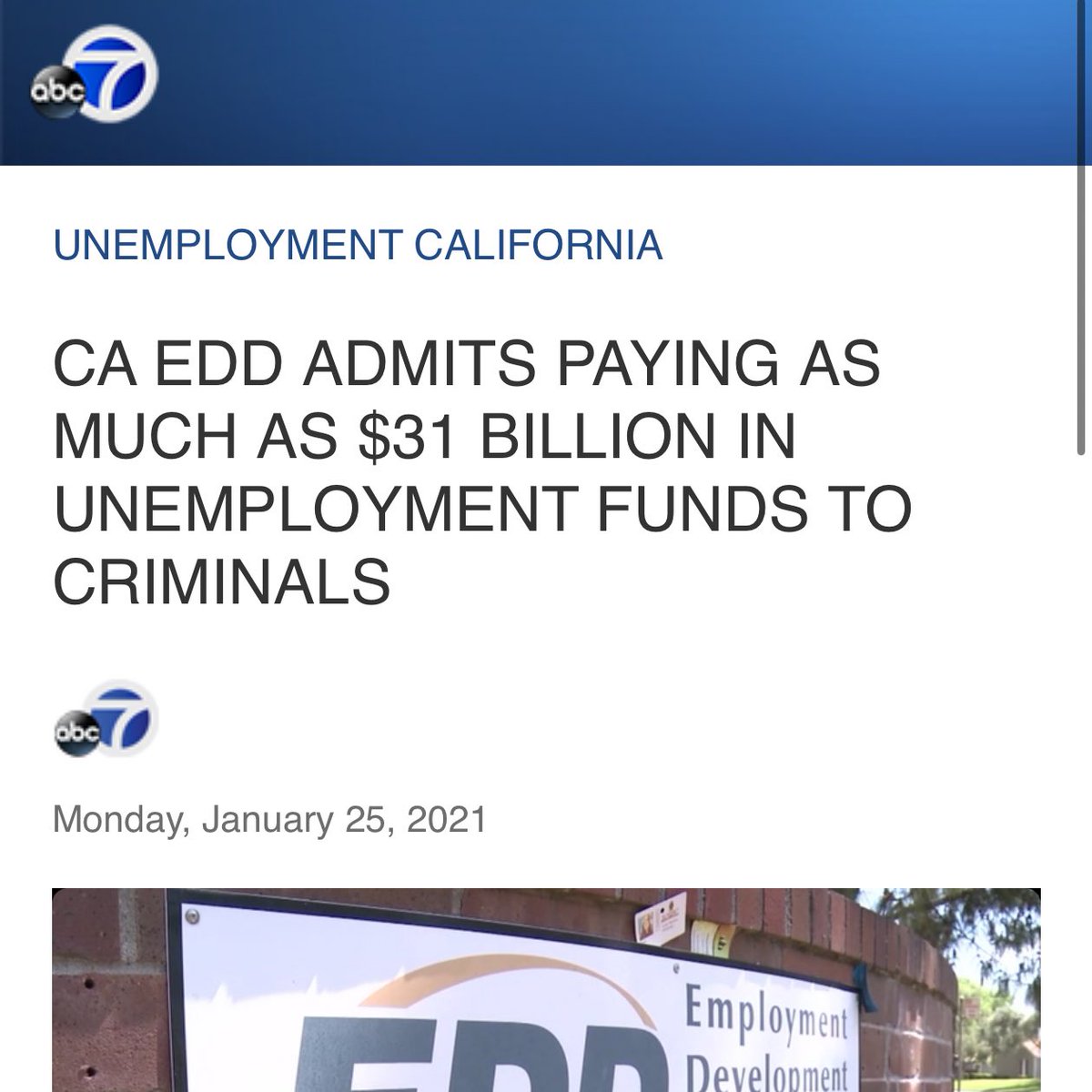 Everyone is up in arms at Tim Walz about Minnesota's $1 billion welfare fraud scheme, but everyone is still giving Newsom a pass on the $31 billion EDD fraud in California during the pandemic. Just sayin...<a href="/kane/">Kane 謝凱堯</a>