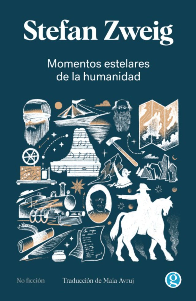 Ya había leído Novela de Ajedrez (10/10), y Momentos estelares de la humanidad no se queda atrás. Qué narrador del carajo es Zweig, hay algunos que tienen que nacer 20 veces de nuevo para escribir así.