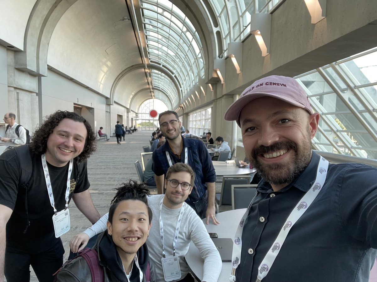 Gensyn research team at NeurIPS!

If you're excited about decentralised AI, verification, robustness, game theory, and more — come say hi! We’d love to meet you.

Check out our events below 👇