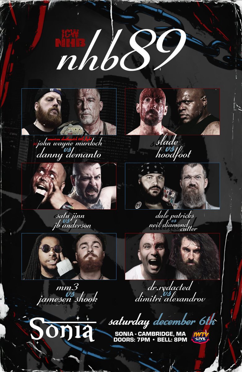 ICW No Holds Barred ⛓ tweet media