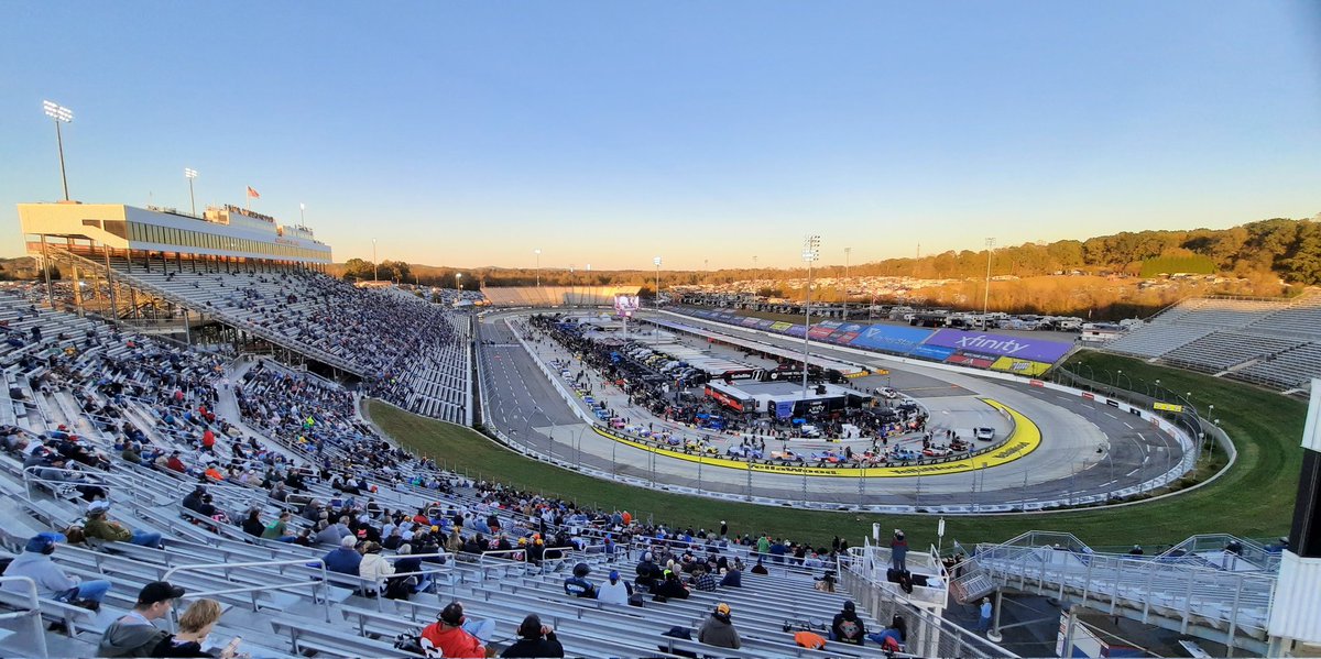 Race #101 of 2025: NASCAR Craftsman Truck Series Slim Jim 200 at Martinsville Speedway.

Nothing beats the backdrop of a good old-fashioned day-to-night race.

The #11 of Corey Heim wins his 11th race of the year, extending his own single-season record.

(October 24th, 2025)