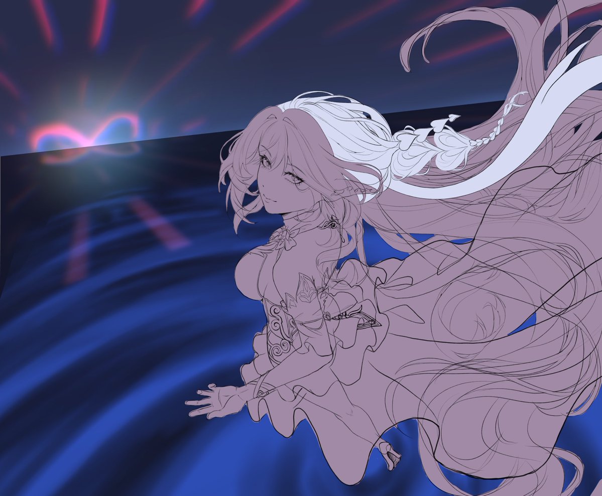 Yuxxicx's tweet image. How I make an illustration Pt2. Lineart

Interested in seeing the process live? Subscribe to my YT channel to get notified when I go live! Link in bio💜 #digitalartist #artist #tutorial #honkaistarrail #cyrene