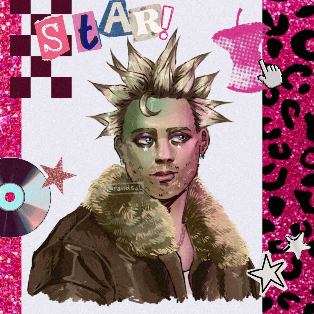 raiidsol's tweet photo. everyone's a star! everything's a star! luke's hair is a star! YOU'RE A STAR 🫵🏼
#5sos #5sosfanart #5secondsofsummer https://t.co/QL3SaCMCZJ