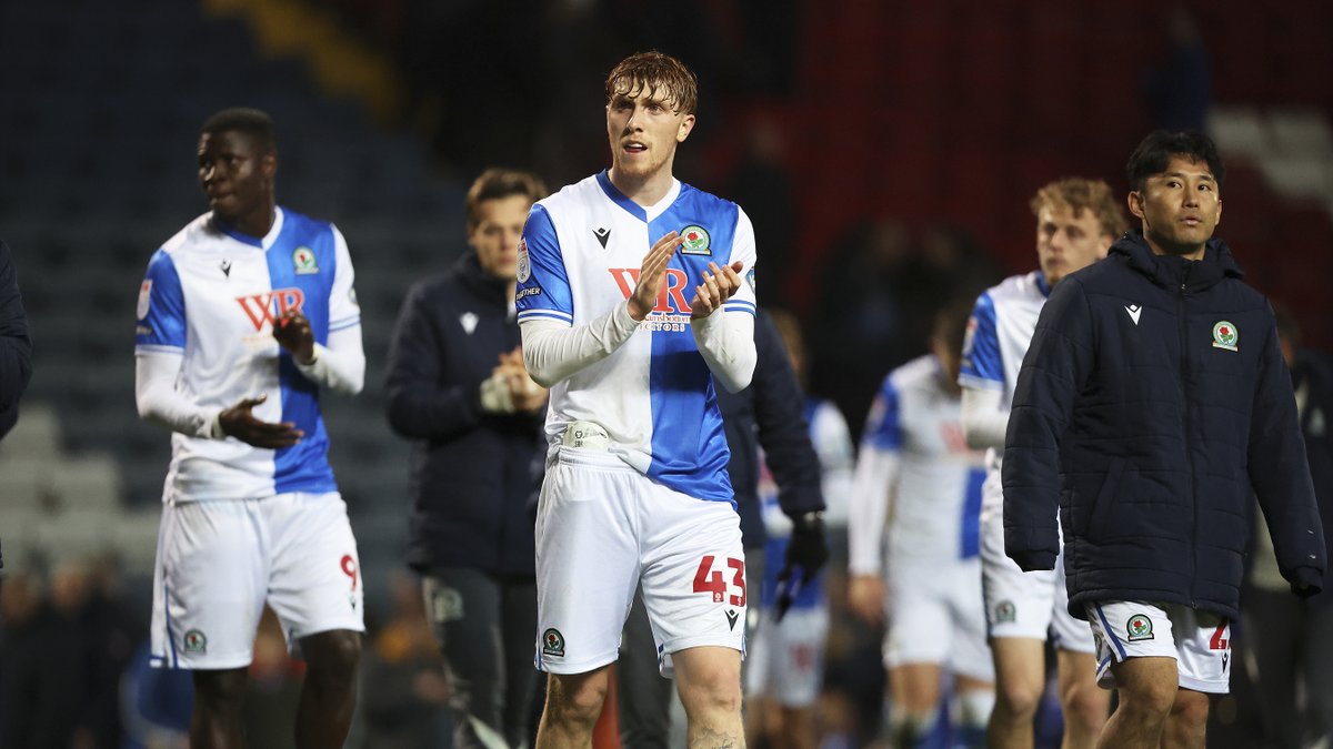 Thank you for your support tonight, #Rovers fans 💙🤍
