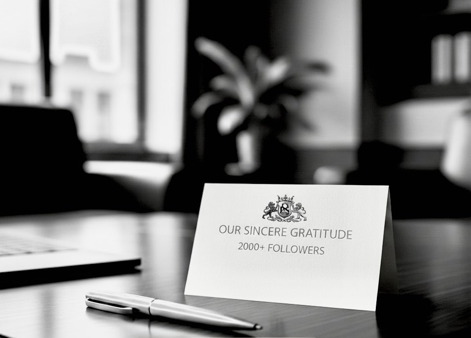 OxfordProtectio's tweet image. 2,000 followers on our company page on LinkedIn. 
Thank you to the global Family Offices and UHNW community for the support and recognition. 

#securityconsultancy #riskmanagment #executiveprotection #residentialsecurity #homesecurity #PrivateOffice #SFO #FamilyOffice #UHNW #HNW