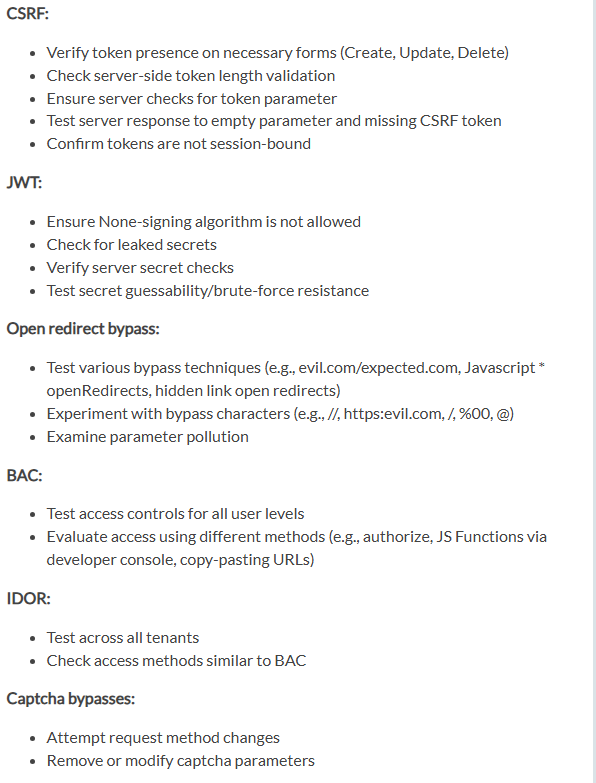 0x0SojalSec's tweet image. Full Web App Checklist : 📓

- blog.hackxpert.com/2024/02/web-ap…

#infosec #cybersec #bugbountytips