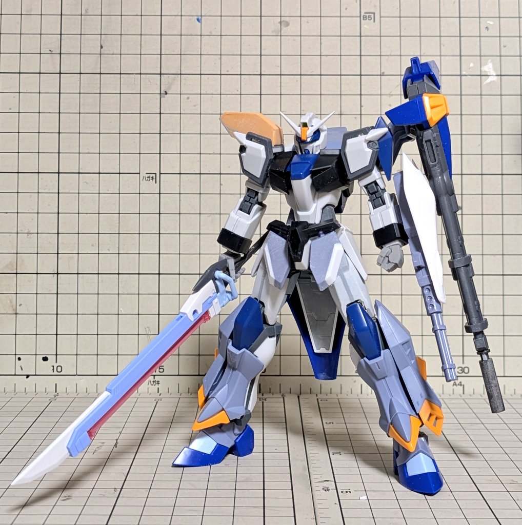 Ex_gmodeler's tweet image. デュエル進捗！

プロポーションの調整中です！

太腿は大型化+形状変更
フロントアーマー延長
リアアーマーとその裏打ち制作
などなど、、、

まだまだ手を入れていきます！