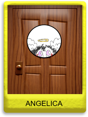 a_glaxynerd's tweet photo. hey guys meet angelica. a character i totally didn't ocme up with on the spot. she's a child that entered the circus and because she's a kid she's very innocent thus the angel design i guess

#tadcfriends https://t.co/wTkcd18ayQ