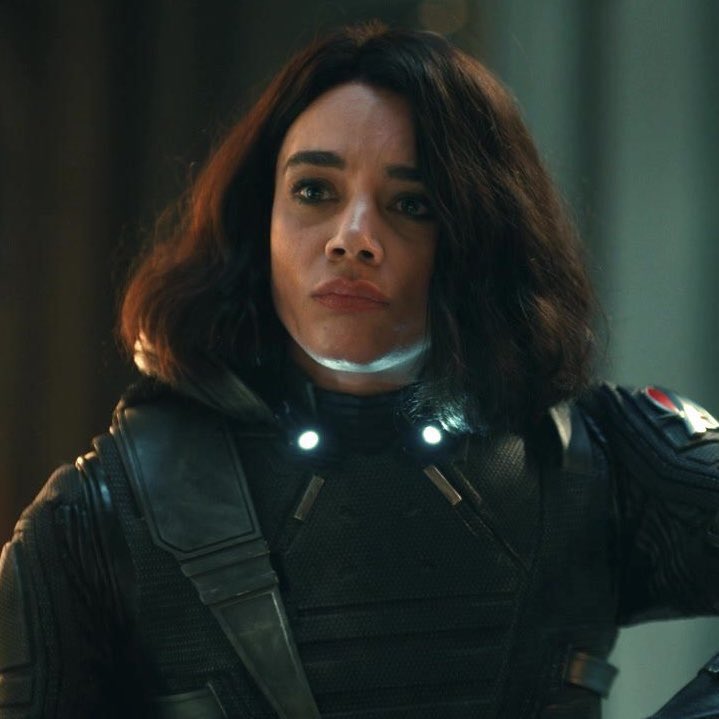 marvelousgeek__'s tweet photo. Hannah John-Kamen as Ava Starr/Ghost in the post credit scene of ‘THUNDERBOLTS*’ https://t.co/1l0I9bn5N6