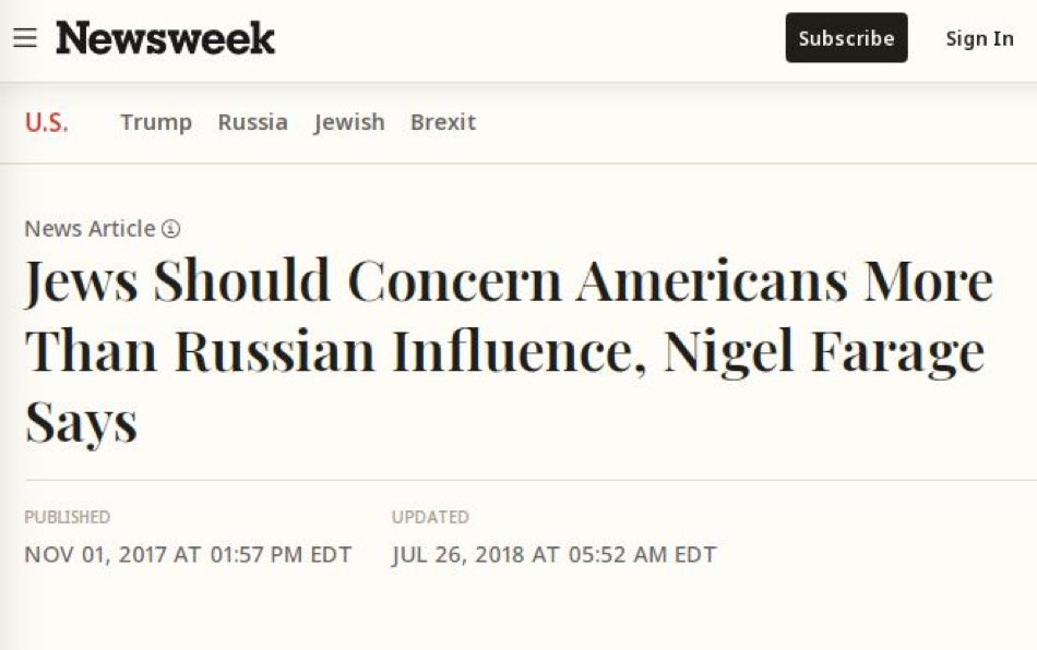 This headline dates from 2017. Not a child at all