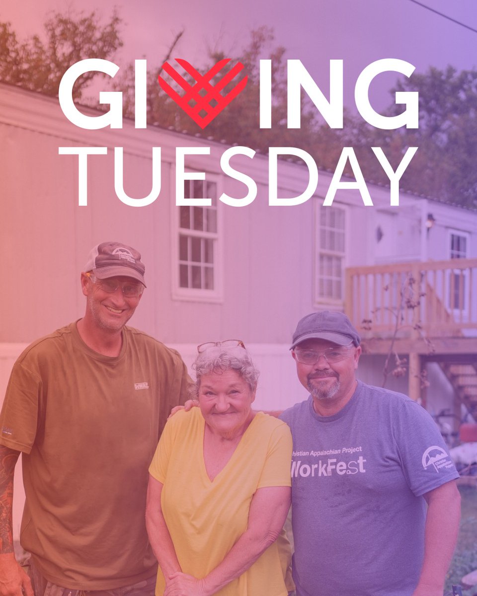 There is still time on this #GivingTuesday to have your donation TRIPLED! Don't miss this opportunity to provide nutritious food, warm clothing, critical home repairs, and Christ's love to people in need. 

Give now and your gift will triple in impact: christianapp.org