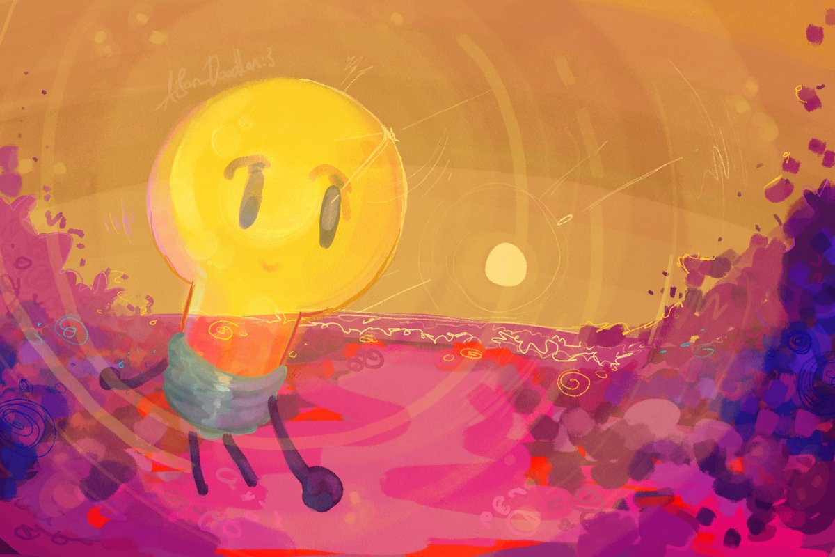 RokhlinaSo94005's tweet image. Hey guys, that‘s everyone’s favorite lightbulb here!
say hi :3
(I’ve been trying to do more scenery)
#objectshowcommunity #lightbulb #IIIV