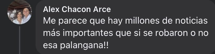 Me van a decir que no es el mejor comentario en la historia de Facebook?