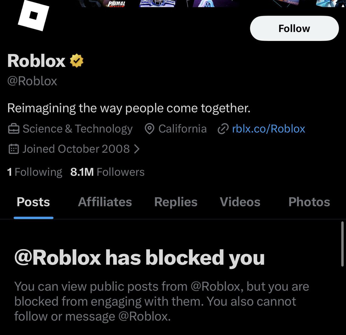 RealSchlep's tweet image. I asked why Roblox was using a legal strategy that can keep child abuse victims from telling their stories publicly, and they blocked me.

Never trust what this company says about safety.