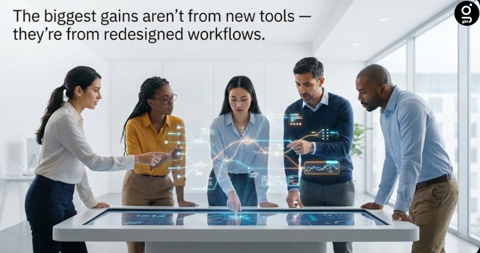 GrowBeyondTech's tweet image. AI isn’t reshaping marketing by doing more tasks—it’s rewriting how teams create.
The best orgs aren’t AI-first for tools, but for workflows built around adaptive intelligence.
Is your marketing workflow ready to think with you?

#AIMarketing #AIWorkflow #MarketingInnovation