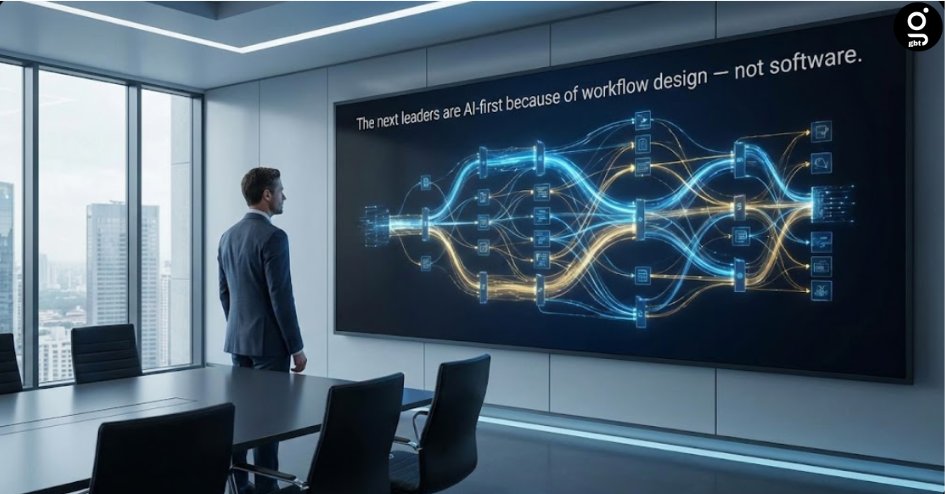 GrowBeyondTech's tweet image. AI isn’t reshaping marketing by doing more tasks—it’s rewriting how teams create.
The best orgs aren’t AI-first for tools, but for workflows built around adaptive intelligence.
Is your marketing workflow ready to think with you?

#AIMarketing #AIWorkflow #MarketingInnovation